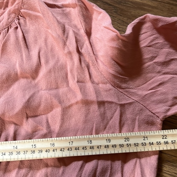 Madewell Lace Up Peasant Top - Picture 9 of 9